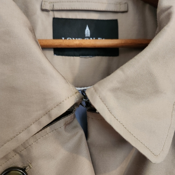 London Fog Double-Breasted Trench Coat - Size‎ Large - Picture 13 of 16